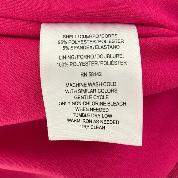 Maggie London Crew Neck Waffle Knit Sheath Dress - Picture 12 of 12